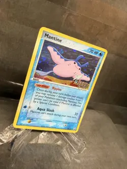 Pokemon TCG Mantine 45/109 Team Rocket Returns Reverse Holo - Image 2