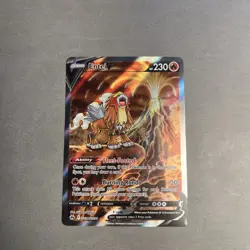 Full Art - Entei V Pokemon Sword & Shield Crown Zenith Galarian Gallery #GG36 - Image 1