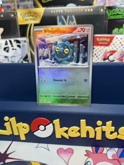 Bronzor 066/131 Master Ball Reverse Prismatic Evolutions Pokemon TCG - Image 1