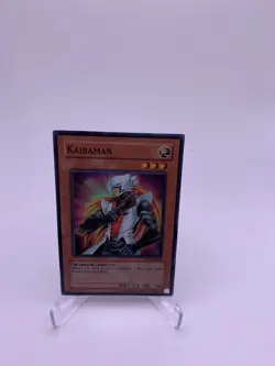 Yugioh TCG Kaibaman WC5-EN002 Unlimited Super Rare - Image 1