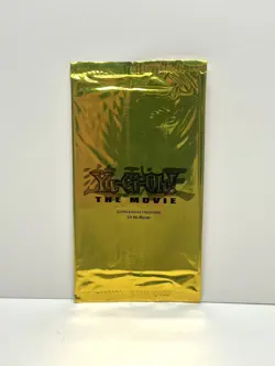 Yugioh! The Movie 2004 Gold Promotional Pack! Brand New Factory Sealed 1x Pack - Image 1