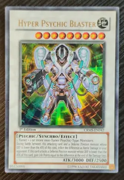 Yu-Gi-Oh! Hyper Psychic Blaster - CRMS-EN042 - Ultra Rara INGLESE - Image 1