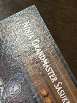 Ninja Grandmaster Sasuke SOD-EN019 Soul of the Duelist-1st Edition Rare LP - Image 2