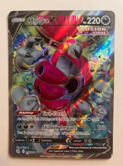 Hoopa V - 253/264 - Pokemon Fusion Strike Sword & Shield Full Art Rare Card NM - Image 1