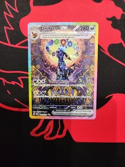 Pokemon Umbreon EX TCG Prismatic Evolutions Holo Card 161/131 - Image 1