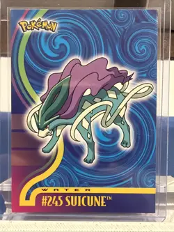 Suicune # 245 Pokemon Card Topps TV Animation Edition - Image 1