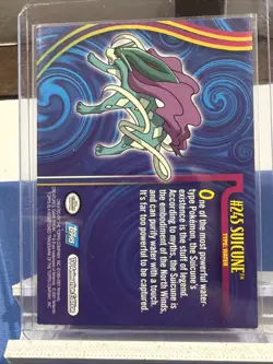Suicune # 245 Pokemon Card Topps TV Animation Edition - Image 2