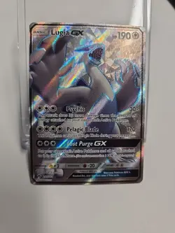 Pokemon TCG Lugia GX Full Art Ultra Rare Card 207/214 Lost Thunder - Image 1