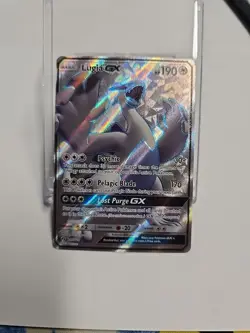 Pokemon TCG Lugia GX Full Art Ultra Rare Card 207/214 Lost Thunder - Image 2