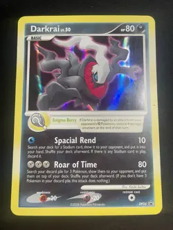 Pokemon 2008 JUMBO Cards Darkrai, Palkia, Dialga Black Star Promo Holos LP - Image 4