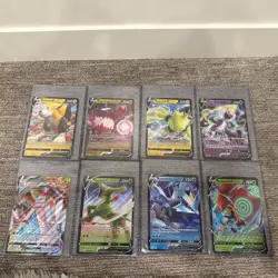 Pokemon TCG Swsh Jumbo Card Lot (x8) - Image 1