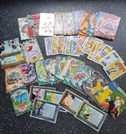 Pokemon Over 50 Topps trading Cards plus 20 Merlin cards. See description & pics - Image 1