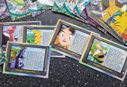 Pokemon Over 50 Topps trading Cards plus 20 Merlin cards. See description & pics - Image 2