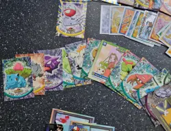 Pokemon Over 50 Topps trading Cards plus 20 Merlin cards. See description & pics - Image 4