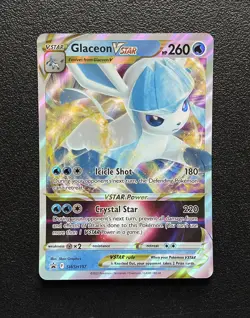 JUMBO Glaceon VSTAR SWSH197 Black Star Promos Holo Pokemon Card - Image 1