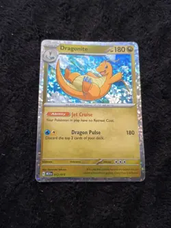 Dragonite 149/165 Rare Holo 2023 Pokemon 151 Card English - Image 1