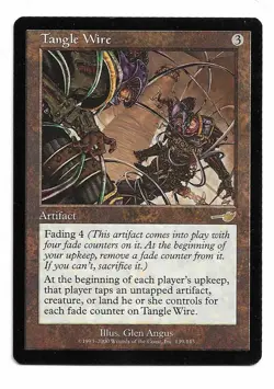 MTG Tangle Wire X1 Nemesis edition rare - Image 1