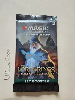 MTG Lord of the Rings: Tales of Middle-Earth LOTR Set Booster Pack Sealed New - Image 1