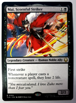 Mai, Scornful Striker - Rare - MTG Avatar The Last Airbender - 0109 NM - Image 1
