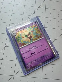 Pokemon -Whimsicott 019 & Cottonee 018- Phantasmal Flames Black Star PROMOS Rare - Image 3