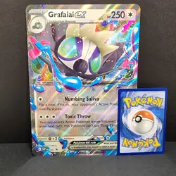 Grafaiai ex SVP 100 JUMBO Black Star Promo Pokemon Scarlet & Violet - Image 1