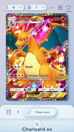 Pokemon TCG POCKET - Charizard Full Art 2?, Genetic Apex, English - Image 1