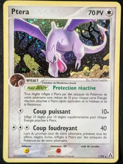 Ptera Holo - EX:Createurs de Legendes - 1/92 - Carte Pokemon FR Officielle - Image 3