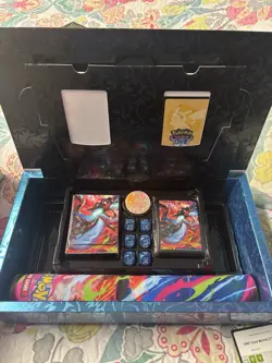 Pokemon Charizard X UPC Ultra Premium Collection Empty Box, Accessories - Image 1