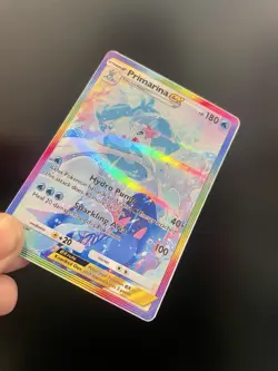 Fan Art Pokemon TCG Pocket Primarina EX Holo SIR | Eevee Grove - Image 3