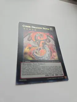 Yu-Gi-Oh! Cyber Dragon Nova SDCR-EN038 1st Edition Ultra Rare Holo - Image 2