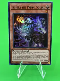 Yu-Gi-Oh Duelist's Advance Tessera the Primal Squire Super Rare DUAD-EN018 NM!! - Image 1