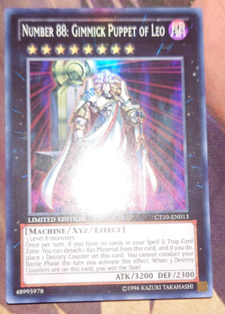 Number 88: Gimmick Puppet of Leo - Limited Edition Super Rare CT10-EN013 Yugioh - Image 1