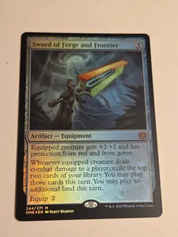 Sword of Forge and Frontier FOIL X1 ONE MTG 244/271 M - Image 1