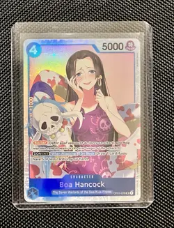 One Piece Card Game Boa Hancock OP01-078 Romance Dawn NM Condition - Image 1
