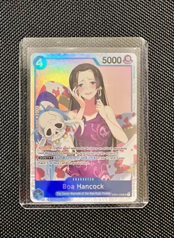 One Piece Card Game Boa Hancock OP01-078 Romance Dawn NM Condition - Image 2