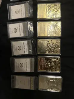 1999 Pokemon Burger King 24K Gold Plated Limited Edition Cards Set Of 7 - Image 4