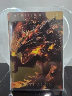 Monster Hunter 20th Anniversary Japan Exclusive Rathalos Wafer Card. No. 20 - Image 1