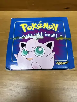 Pokemon 23k Gold Plated JIGGLYPUFF Trading Card Sealed 1999 Blue Box Burger King - Image 2