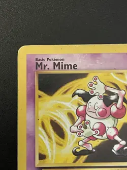 Pokemon TCG Mr. Mime 22/64 Non-Holo Card Jungle Set Rare vintage - Image 3