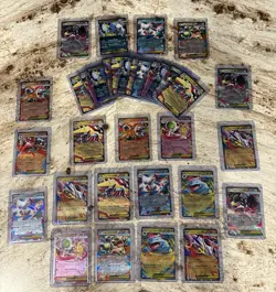 Pokemon Mega Evolutions DR Card Lot Of 33 - Image 1