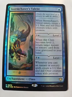 MTG - Stormchaser's Talent FOIL - Bloomburrow - Image 1