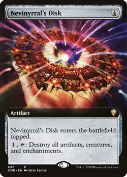 MTG Nevinyrral's Disk Extended Art - Commander Legends #696 - Image 1