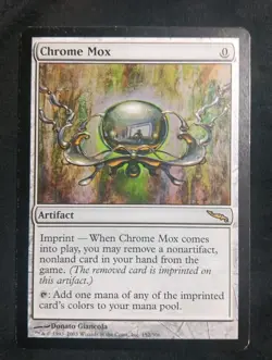 MTG Chrome Mox Mirrodin Regular Rare Card 152/306 LP - Image 1