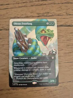 Ohran Frostfang (Borderless) Commander Masters Regular - Image 1