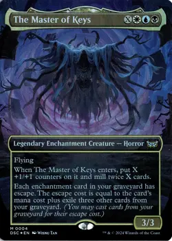 NM - The Master of Keys (Borderless) M Commander: Duskmourn: House of Horror 4 - Image 1