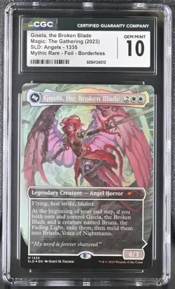MTG Gisela, the Broken Blade - Secret Lair Drop Angels - CGC Gem Mint 10 - Image 1