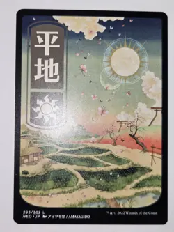 MTG Plains Kamigawa: Neon Dynasty 293/302 Regular Land - Image 2