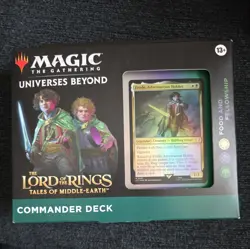 MTG Universes Beyond Magic Commander Deck Lord of The Rings Food And Fellowship - Image 1