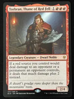 1x MTG Torbran, Thane of Red Fell - Throne of Eldraine (ELD) #147 - Magic - Image 5