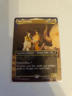 Mai and Zuko Borderless MTG Avatar: TLA Eternal-Legal Nm/M - Image 1